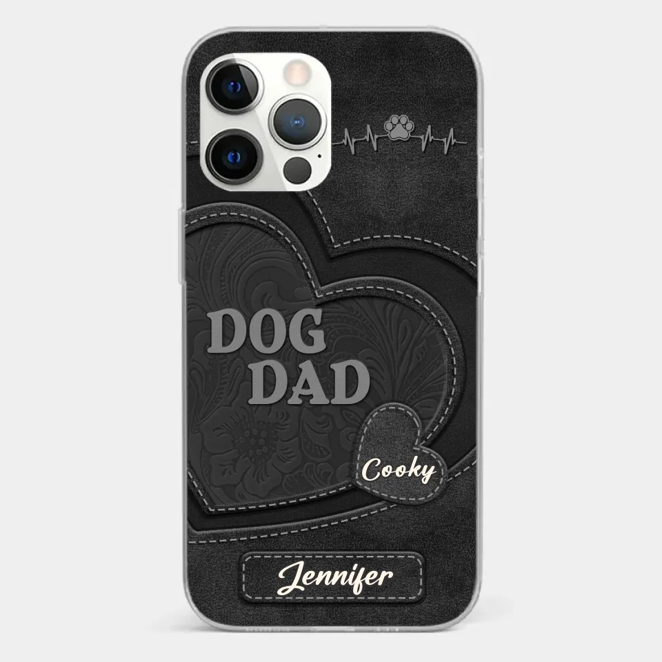Keep You Forever In My Heart - Dog & Cat Personalized Custom Clear Phone Case - Gift For Pet Owners, Pet Lovers - Image 15