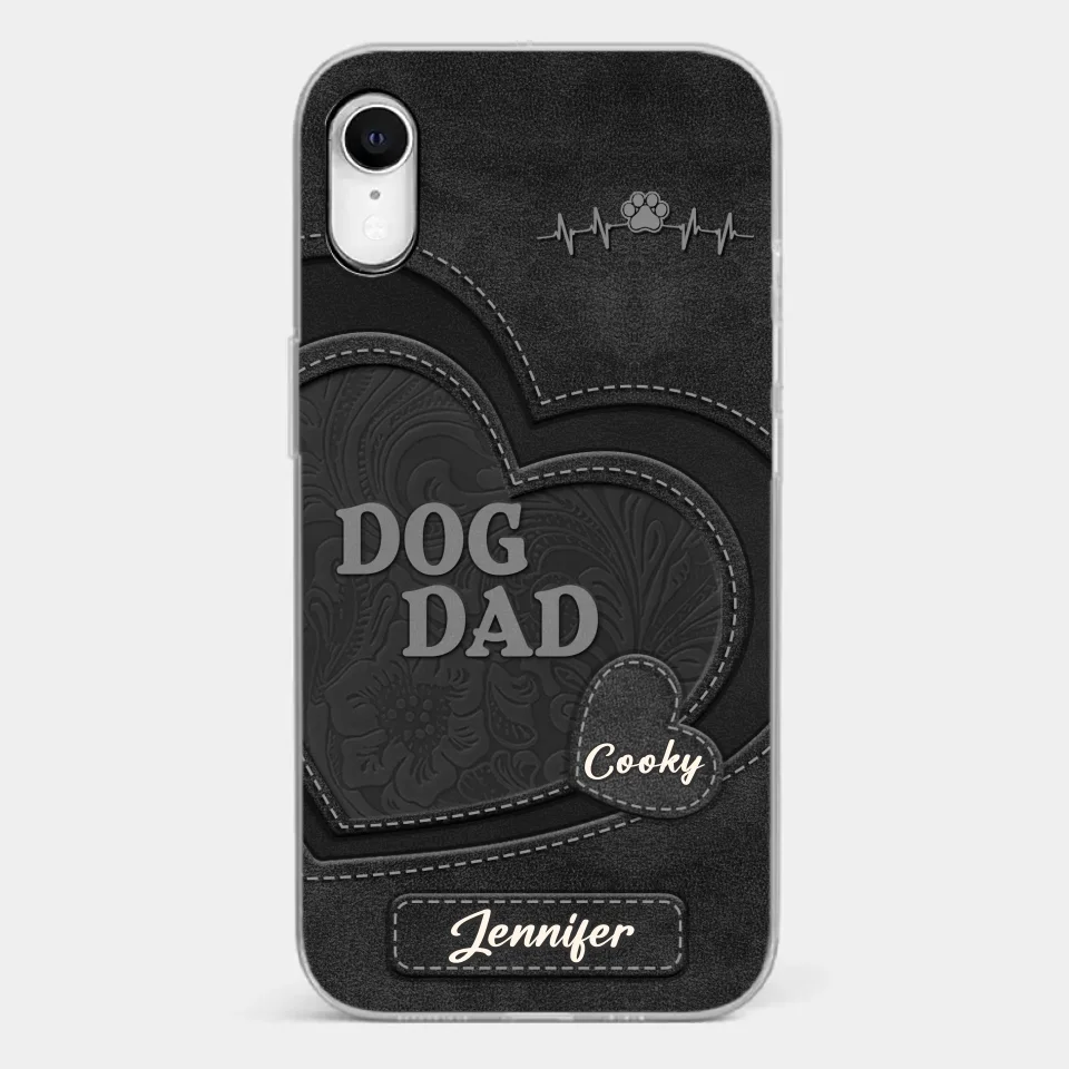 Keep You Forever In My Heart - Dog & Cat Personalized Custom Clear Phone Case - Gift For Pet Owners, Pet Lovers - Image 29