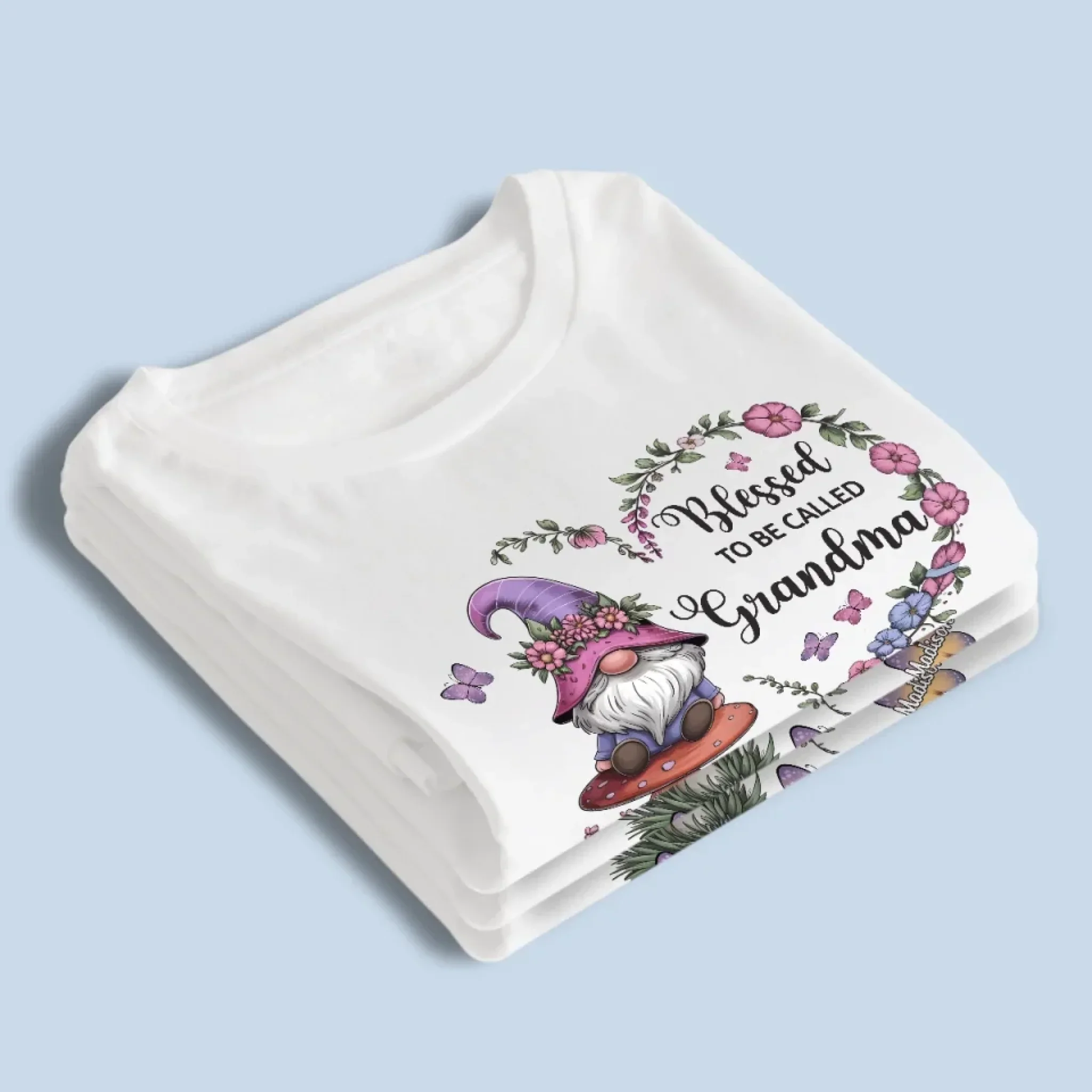 Life Begins With Mom’s Love - Family Personalized Custom Unisex T-shirt, Premium T-shirt, Hoodie - Mother's Day Gift For Mom, Grandma - Image 4