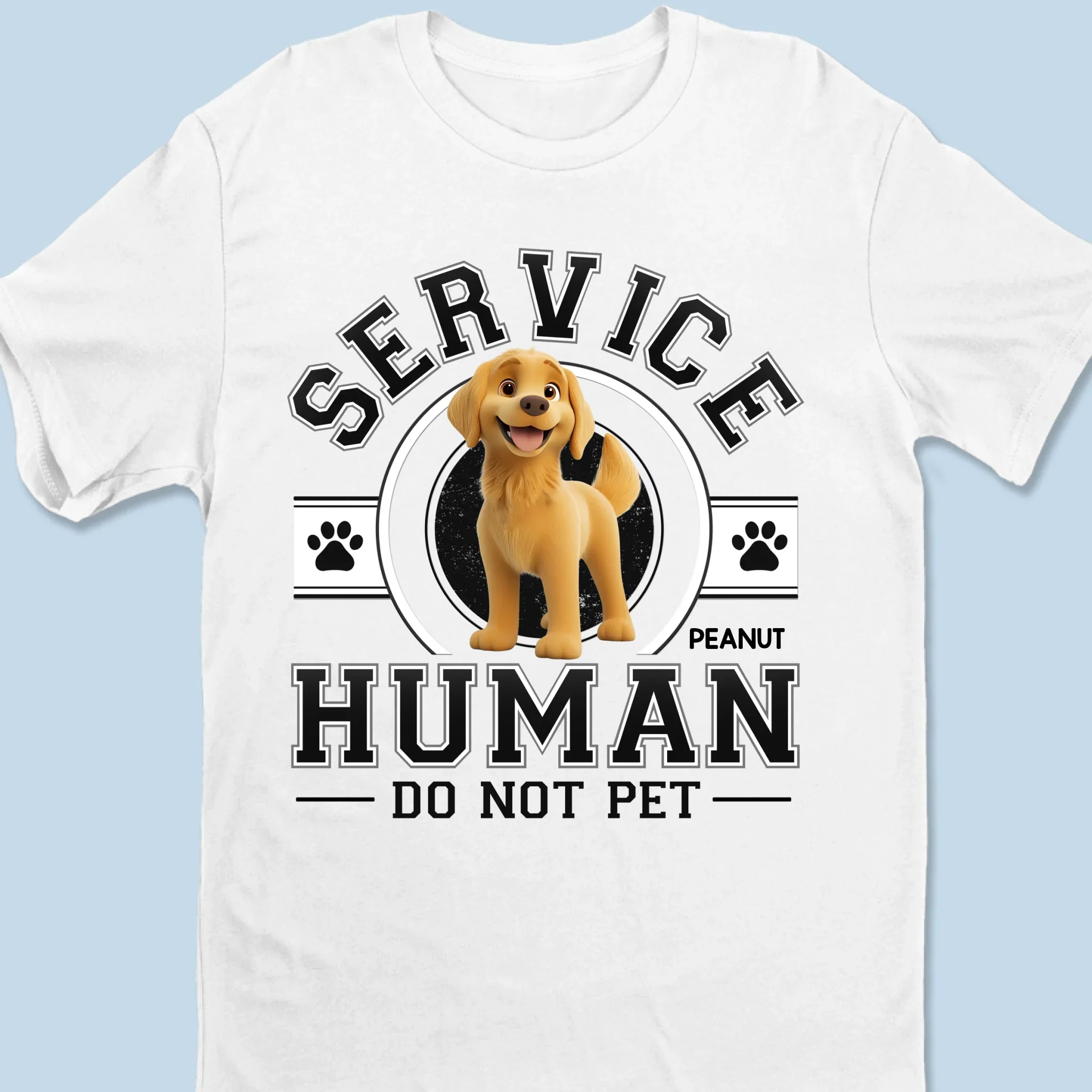 Life Is Better With A Furry Friend - Dog Personalized Custom Unisex T-shirt, Premium T-shirt, Hoodie - Gift For Pet Owners, Pet Lovers - Image 2