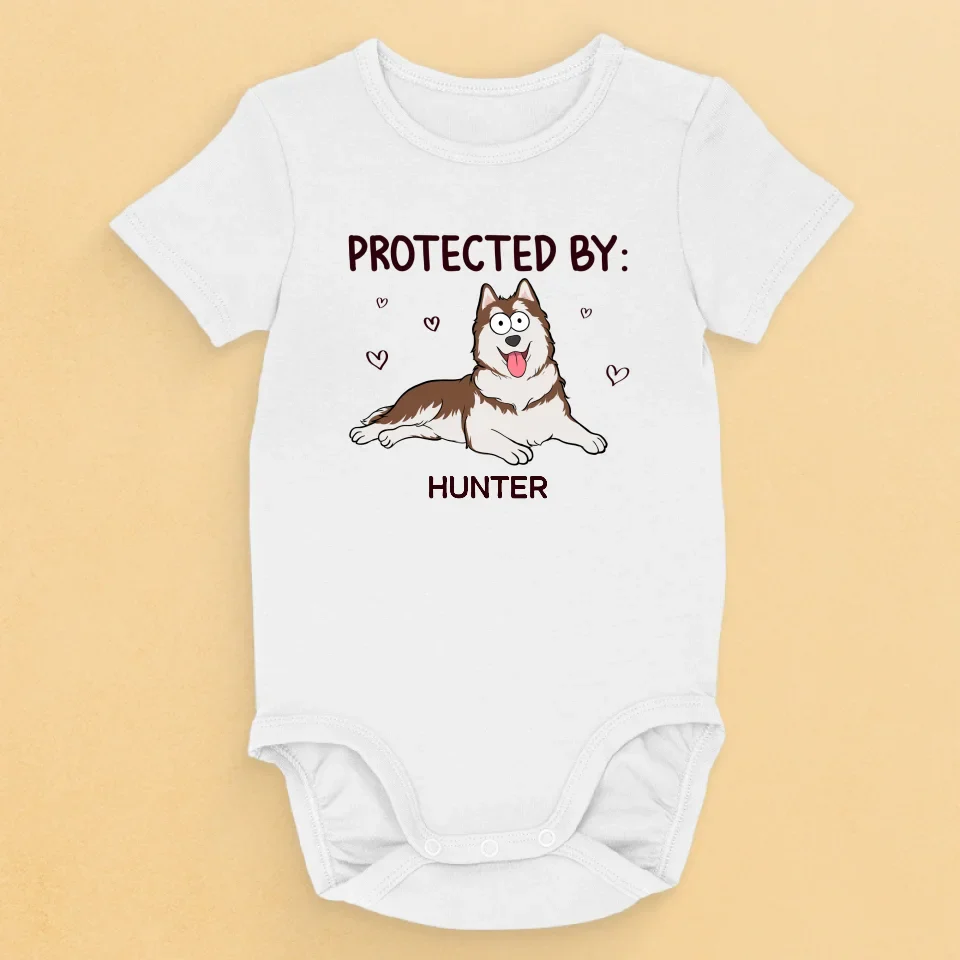 Life Would Be Boring Without Me - Dog Personalized Custom Baby Onesie - Baby Shower Gift, Gift For Pet Owners, Pet Lovers - Image 2
