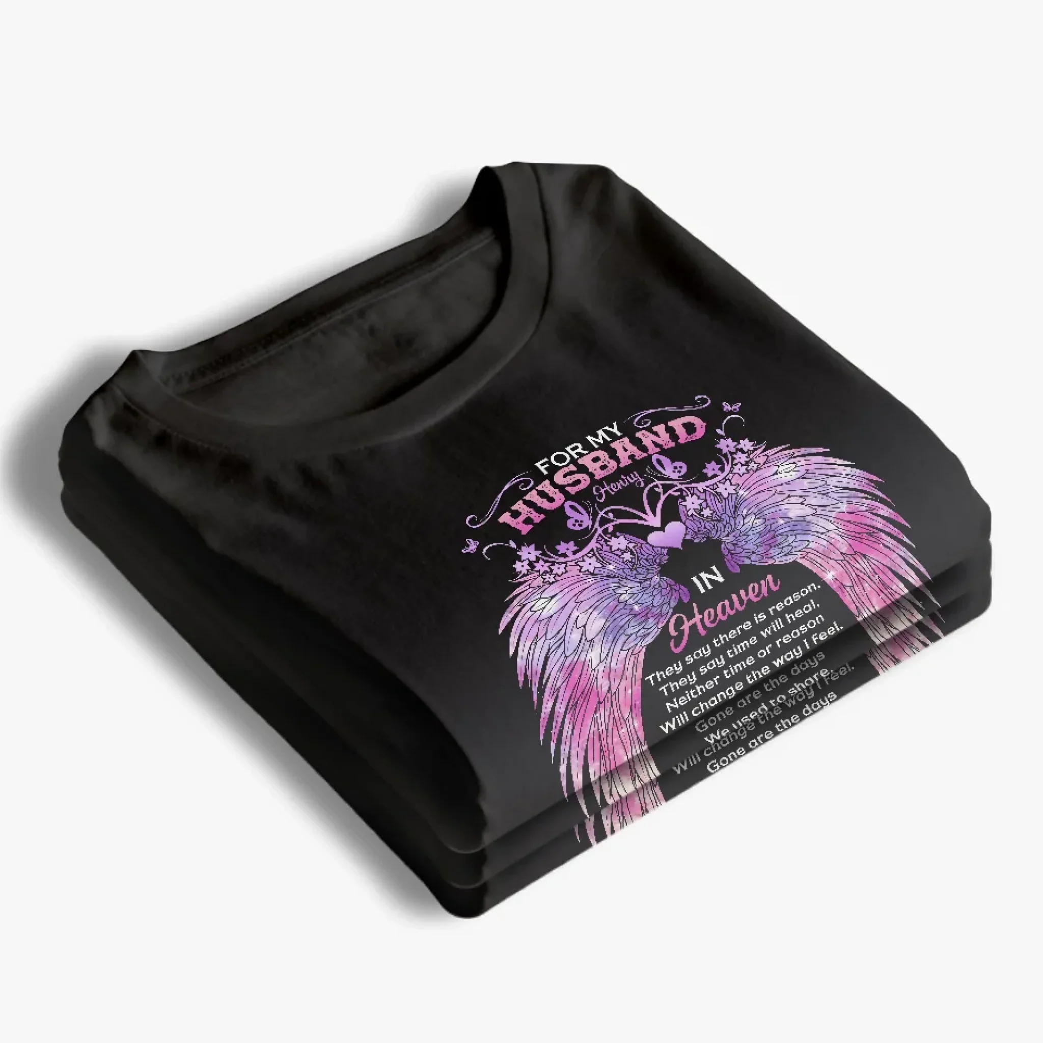 Love And Miss You Everyday Till We Meet Again - Memorial Personalized Custom Unisex T-shirt, Premium T-shirt, Hoodie - Sympathy Gift For Family Members - Image 4