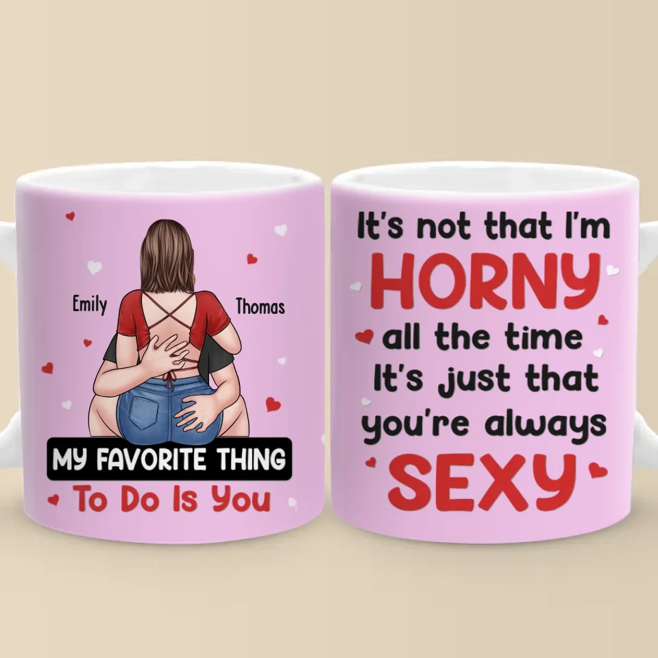 Love Is All We Need - Couple Personalized Custom Mug - Gift For Husband Wife, Anniversary - Image 2