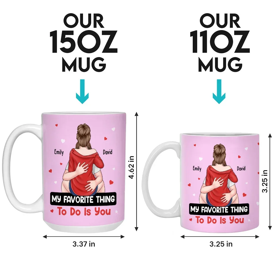 Love Is All We Need - Couple Personalized Custom Mug - Gift For Husband Wife, Anniversary - Image 6
