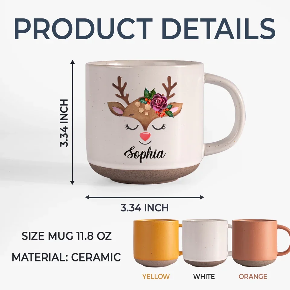 Love The Giver More Than The Gift - Family Personalized Custom Printed Pottery Mug - Christmas Gift For Family Members - Image 7