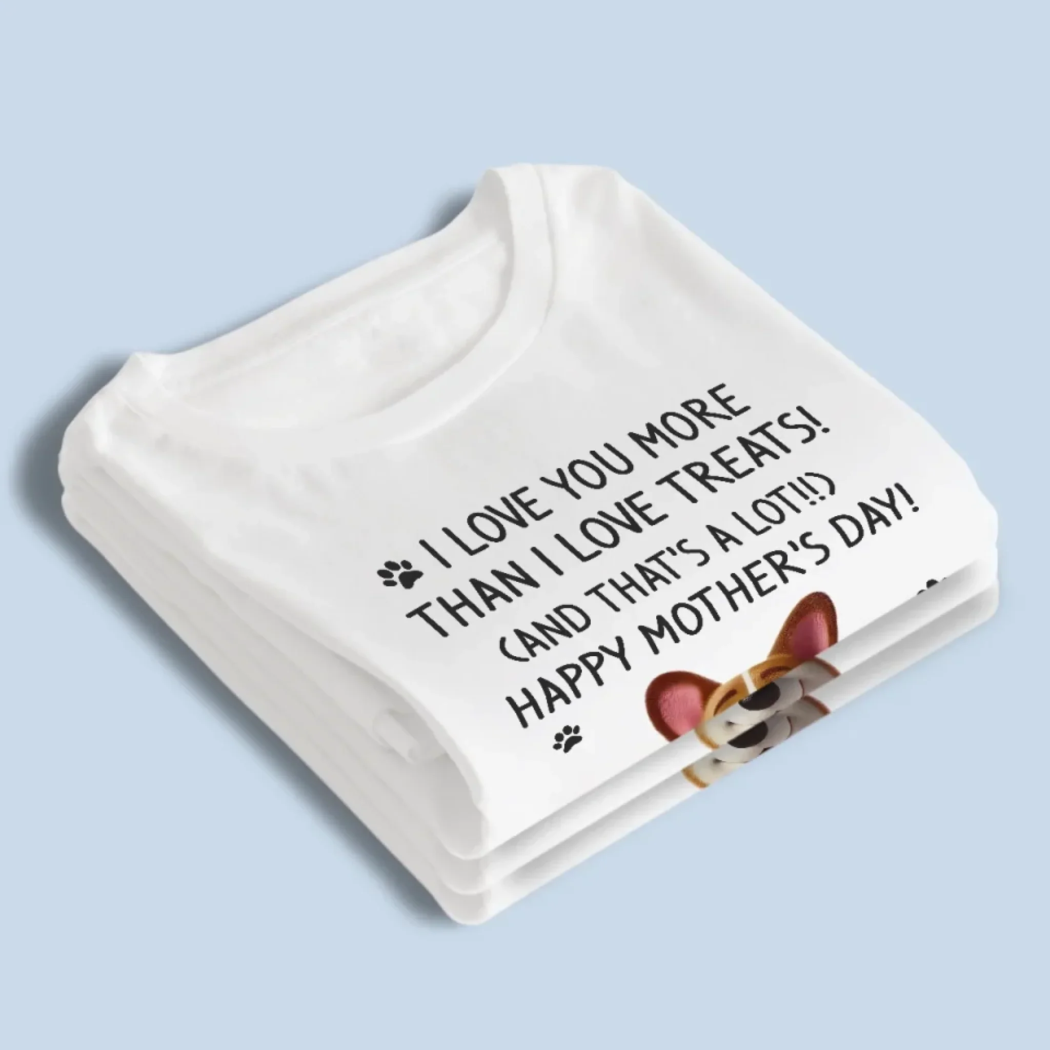 Loving You Is My Favorite Trick - Dog Personalized Custom Unisex T-shirt, Premium T-shirt, Hoodie - Mother's Day, Gift For Pet Owners, Pet Lovers - Image 4