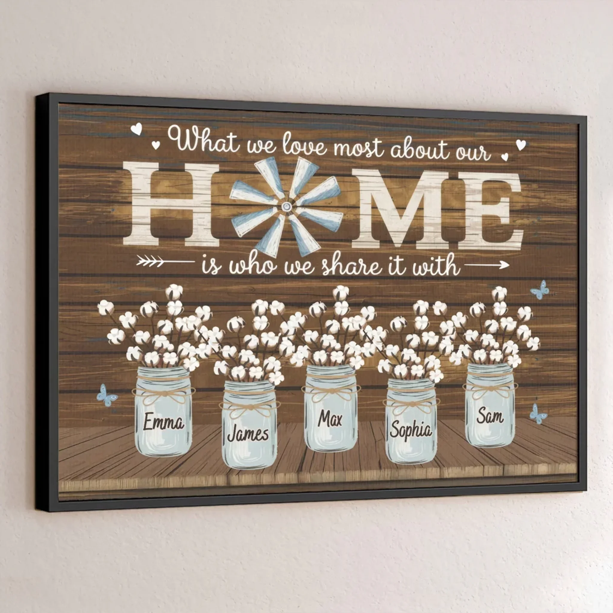 Making Memories With My Family - Family Personalized Custom Horizontal Poster - Gift For Family Members