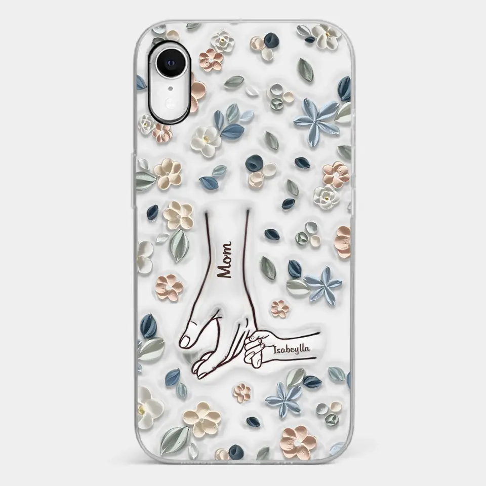 Mom, You Are My Hero - Family Personalized Custom 3D Inflated Effect Printed Clear Phone Case - Mother's Day, Gift For Mom, Grandma - Image 25