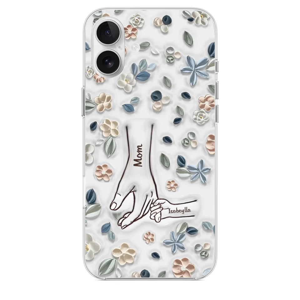 Mom, You Are My Hero - Family Personalized Custom 3D Inflated Effect Printed Clear Phone Case - Mother's Day, Gift For Mom, Grandma - Image 32