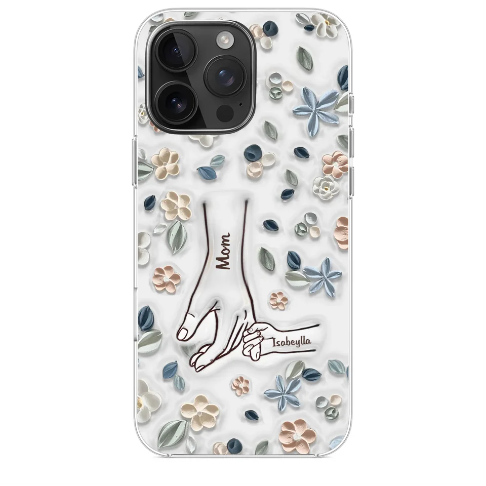 Mom, You Are My Hero - Family Personalized Custom 3D Inflated Effect Printed Clear Phone Case - Mother's Day, Gift For Mom, Grandma - Image 34