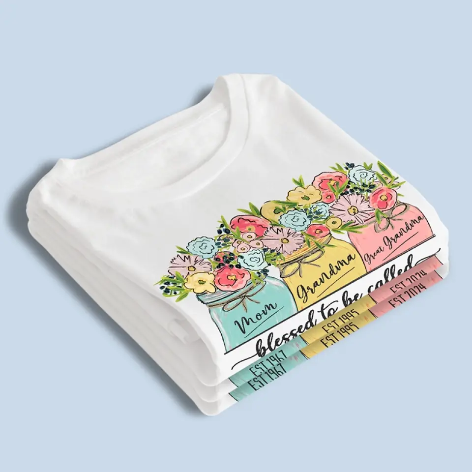 Motherhood Changes Everything - Family Personalized Custom Unisex T-shirt, Hoodie, Sweatshirt - Gift For Mom, Grandma - Image 4