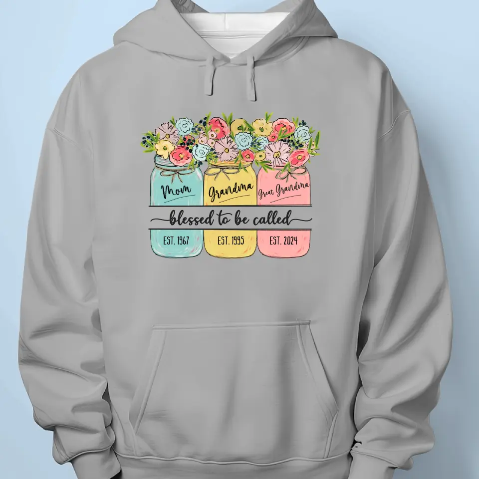 Motherhood Changes Everything - Family Personalized Custom Unisex T-shirt, Hoodie, Sweatshirt - Gift For Mom, Grandma - Image 5
