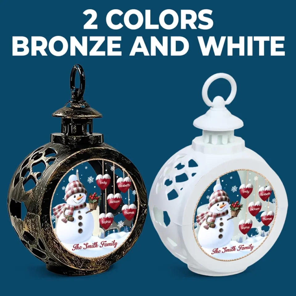 My Favorite Part Of Christmas Is Family - Family Personalized Custom Candlelight Lantern Ornament - New Arrival, Christmas Gift For Family Members AMZ - Image 6