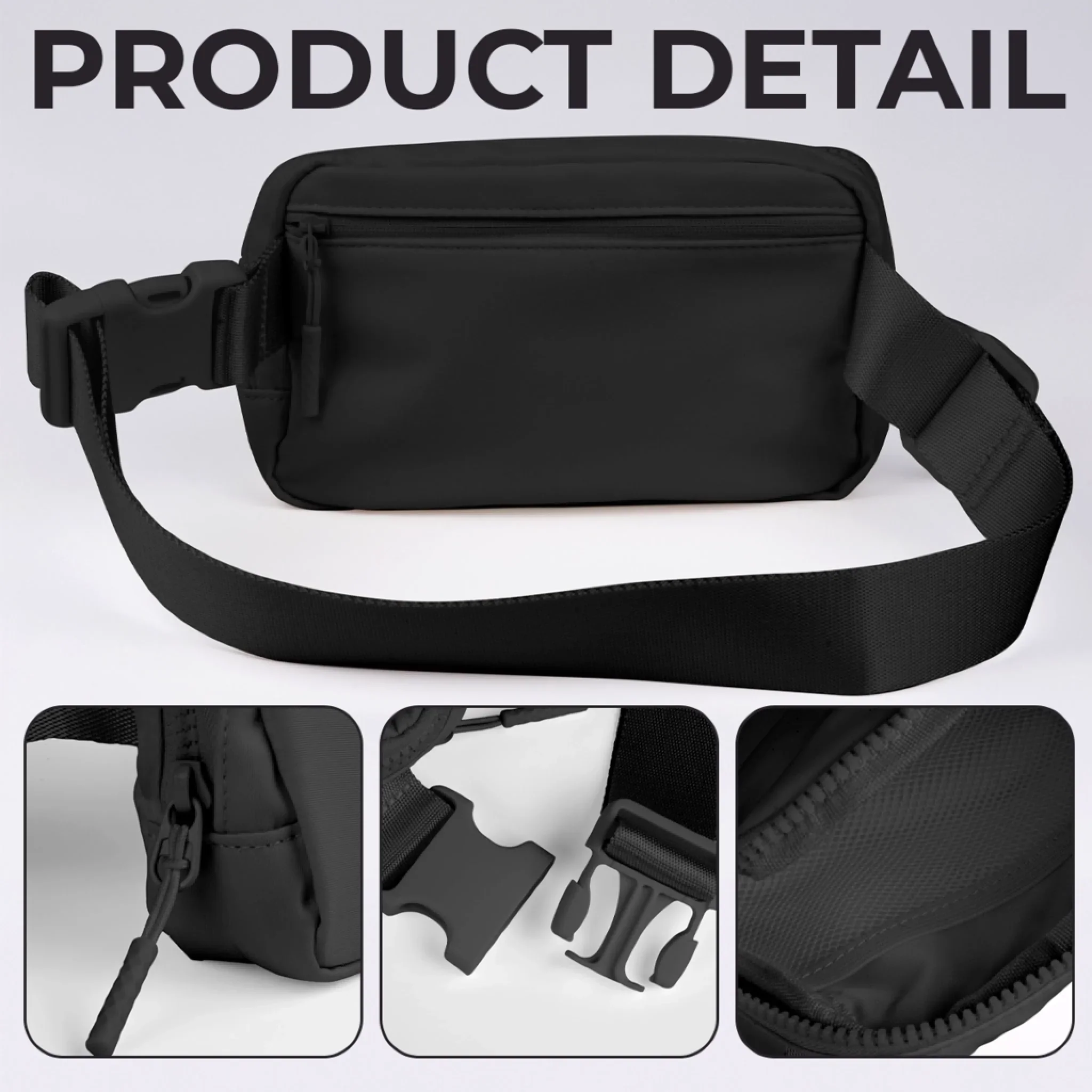 My Favorite People Call Me Papa - Family Personalized Custom Crossbody & Waist Bag - Father's Day, Gift For Dad, Grandpa - Image 9