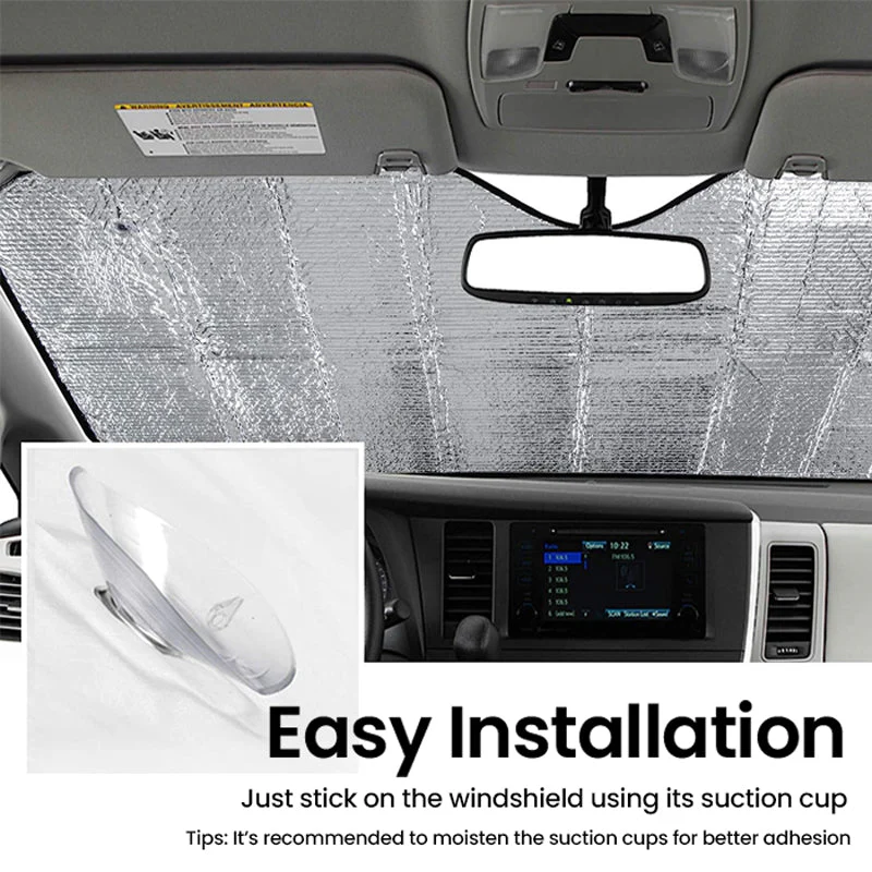 Next To You - Personalized Auto Sunshade - Gift For Couples, Husband Wife - Image 5