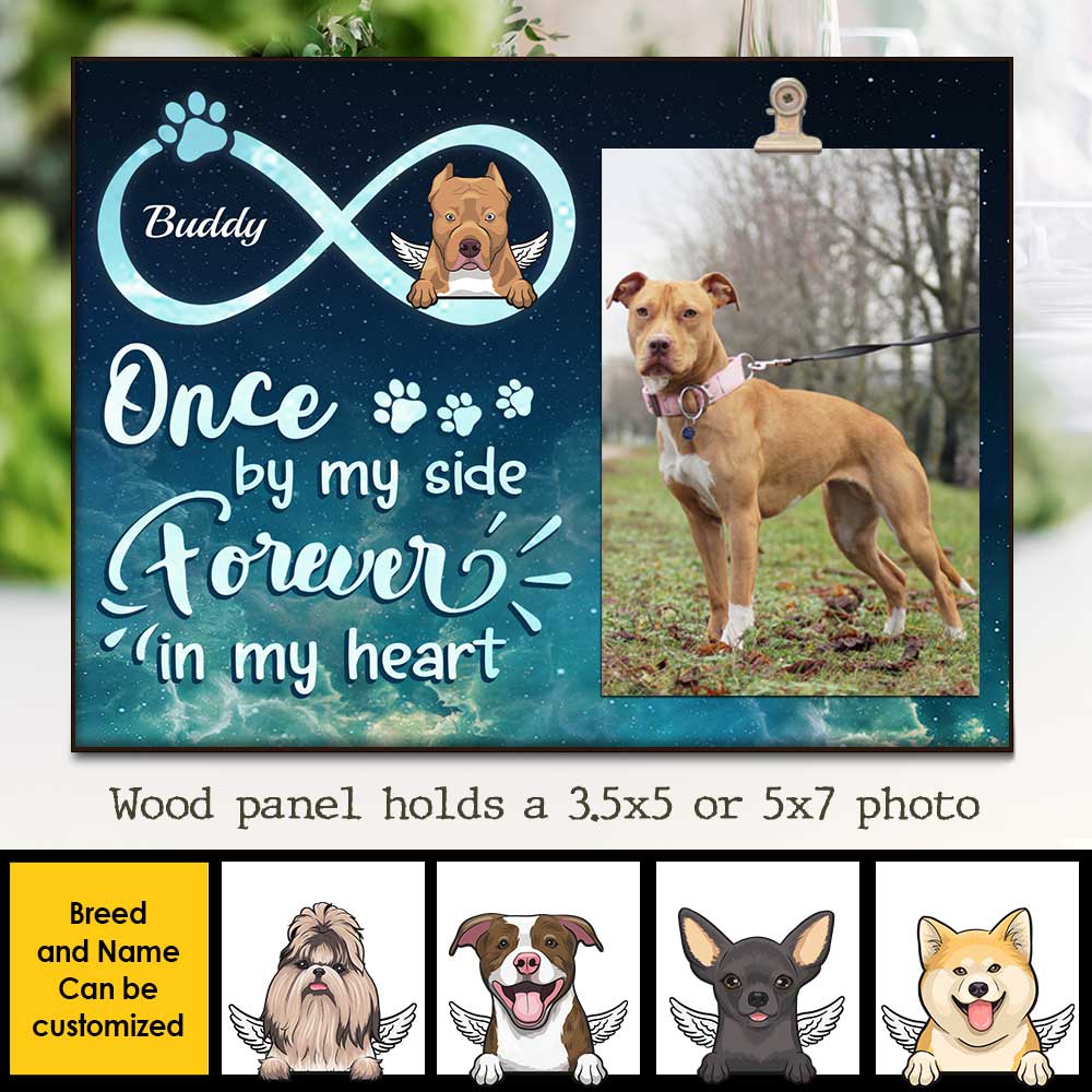 Once By My Side, Forever In My Heart - Personalized Photo Frame - Image 4