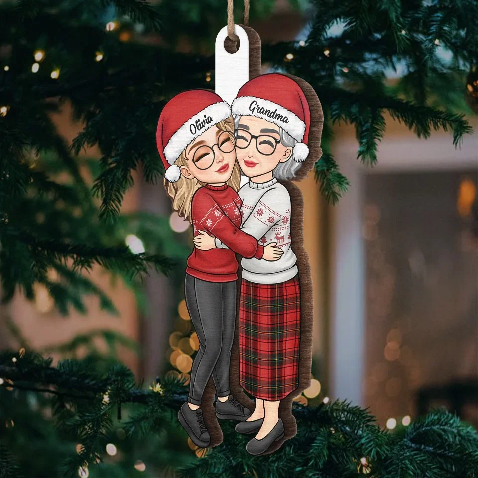 One Of The Sweetest Words I Have Ever Heard Is Nana - Family Personalized Custom Ornament - Wood Custom Shaped - Christmas Gift For Grandma - Image 5