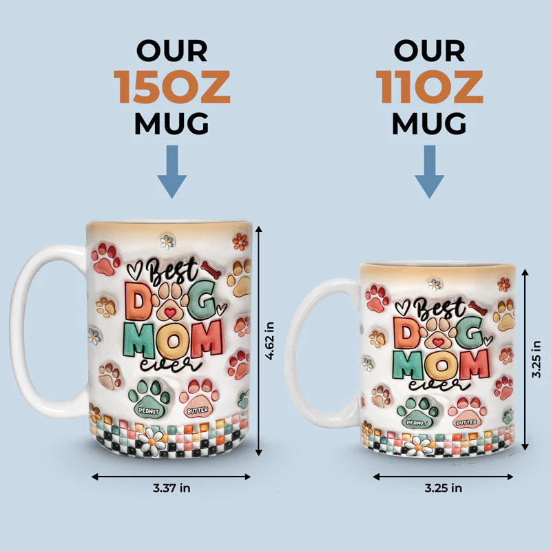 Only My Dogs Know Me Well - Dog & Cat Personalized Custom 3D Inflated Effect Printed Mug - Christmas Gift For Pet Owners, Pet Lovers - Image 4