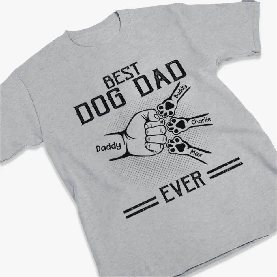 Our Pets Are Our Family - Dog & Cat Personalized Custom Unisex T-shirt, Hoodie, Sweatshirt - Father's Day, Gift For Pet Owners, Pet Lovers - Image 3