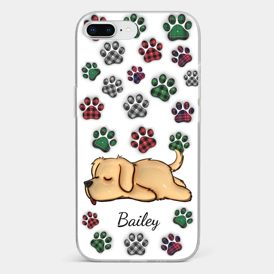 Pets Are Not Just Animals, They Are Family - Dog & Cat Personalized Custom 3D Inflated Effect Printed Clear Phone Case - Gift For Pet Owners, Pet Lovers - Image 4