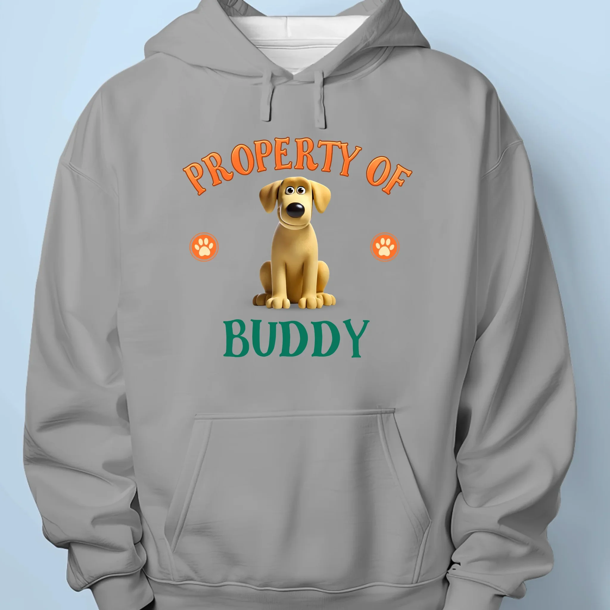 Property Of The Best Dog Ever - Dog Personalized Custom Unisex T-shirt, Premium T-shirt, Hoodie - Gift For Pet Owners, Pet Lovers - Image 7