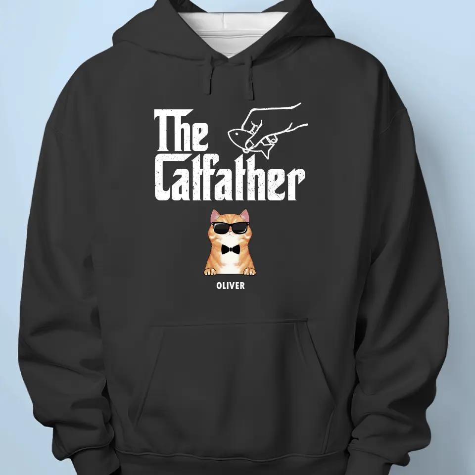 Proud Father Of A Few Cats - Cat Personalized Custom Unisex T-shirt, Hoodie, Sweatshirt - Gift For Pet Owners, Pet Lovers - Image 5