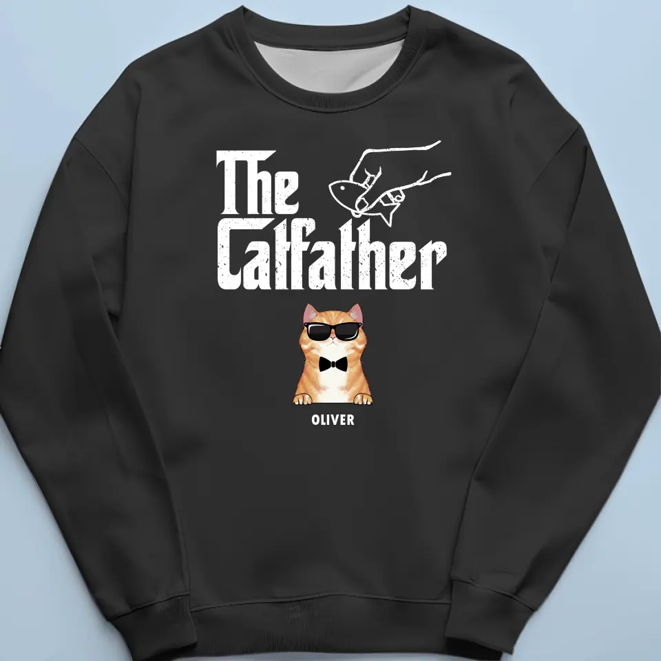 Proud Father Of A Few Cats - Cat Personalized Custom Unisex T-shirt, Hoodie, Sweatshirt - Gift For Pet Owners, Pet Lovers - Image 6