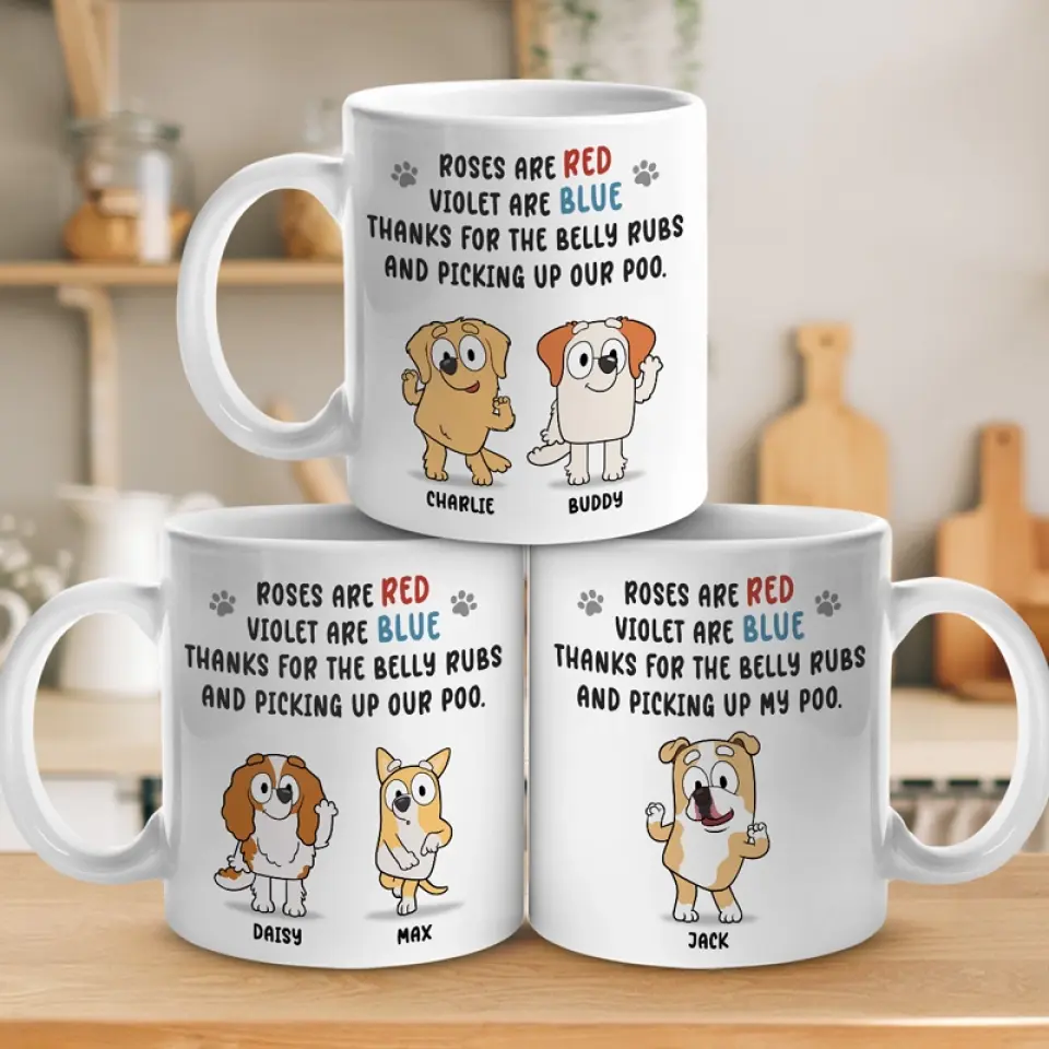 Puppy Love Is The Purest Form Of Love - Dog Personalized Custom Mug - Gift For Pet Owners, Pet Lovers - Image 4