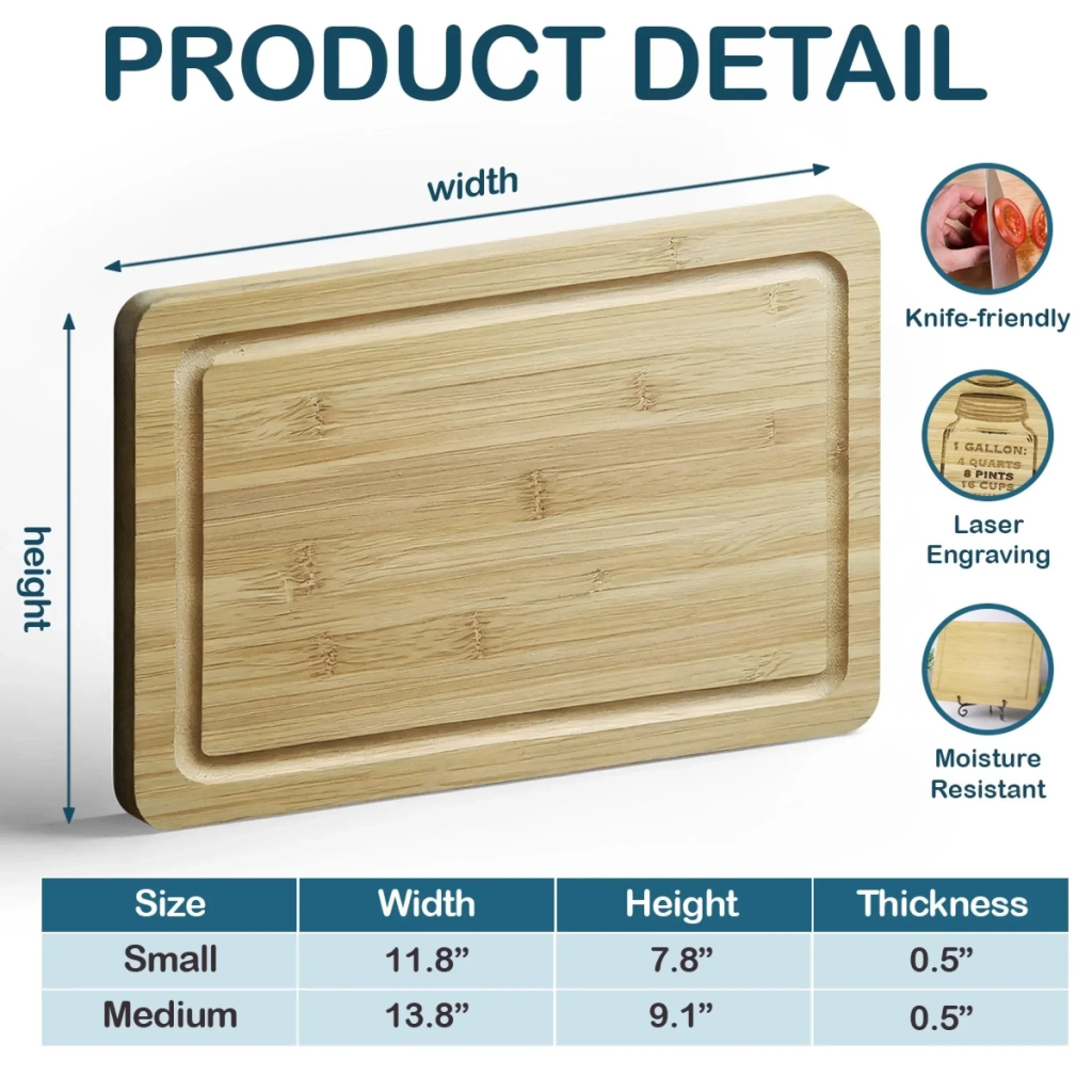Stirred With Love Since Day One - Couple Personalized Custom Engraved Wooden Cutting Board - Gift For Husband Wife, Anniversary - Image 5