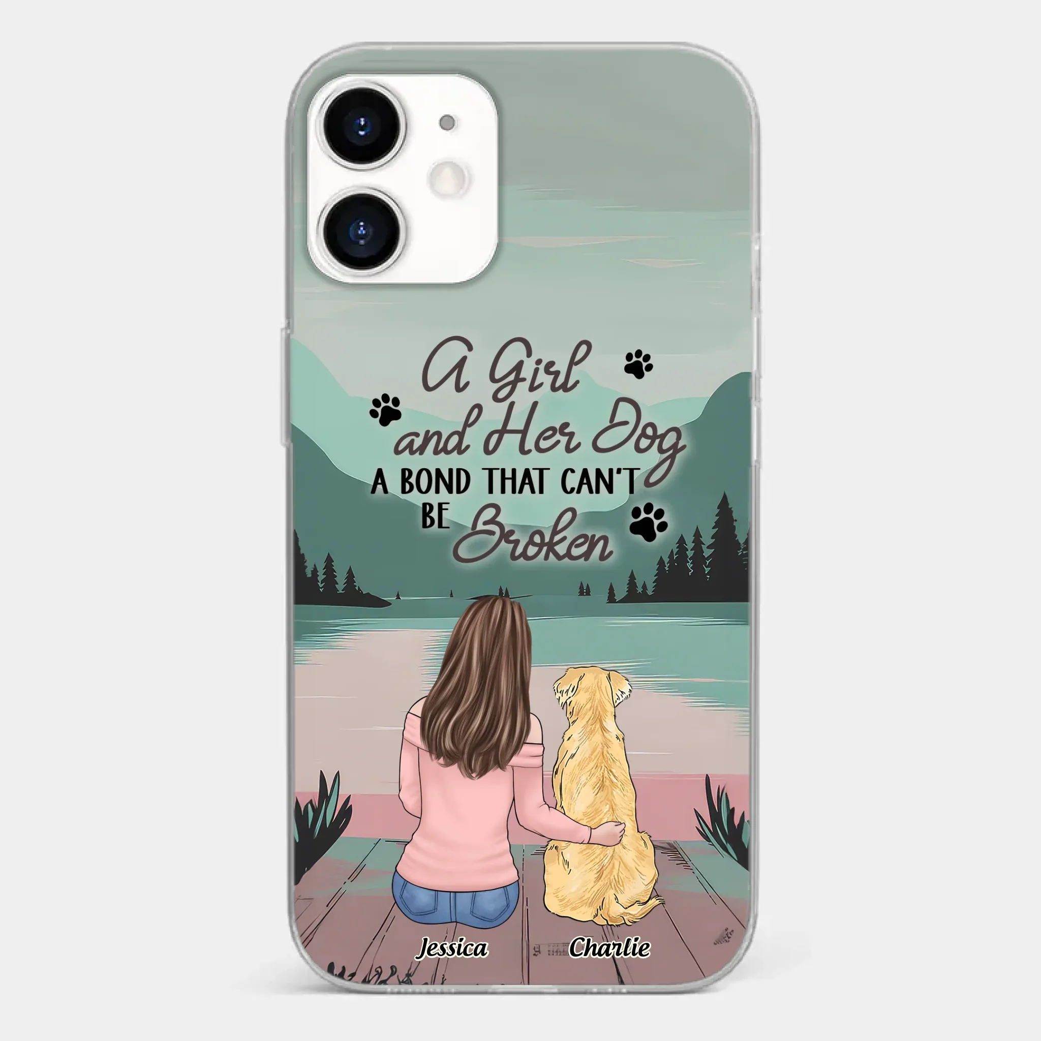 Tails Of Love - Dog Personalized Custom Clear Phone Case - Gift For Pet Owners, Pet Lovers - Image 10