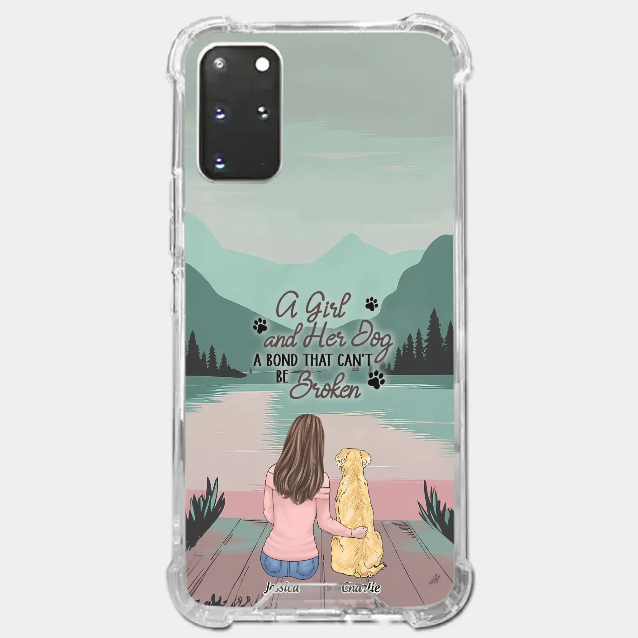 Tails Of Love - Dog Personalized Custom Clear Phone Case - Gift For Pet Owners, Pet Lovers - Image 39
