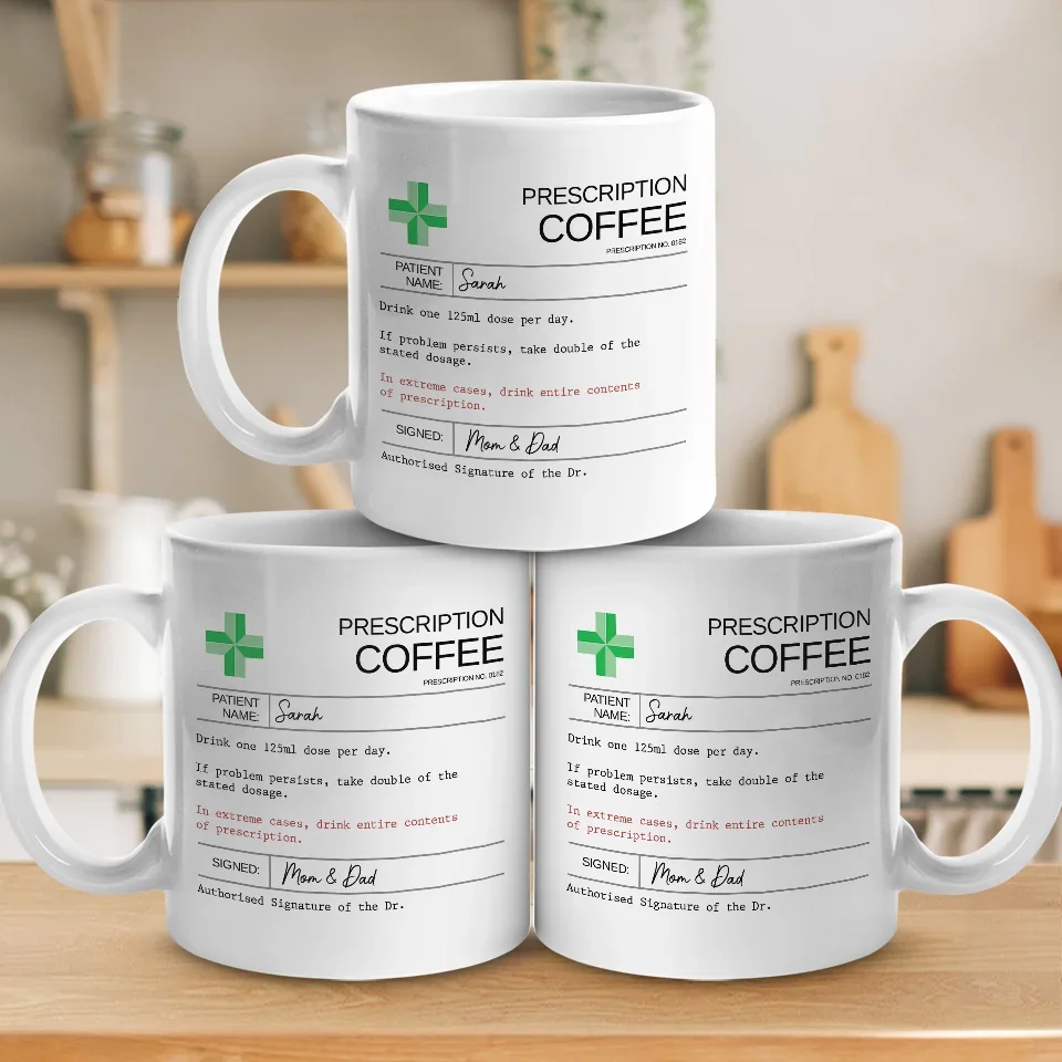 Take Life With A Spoonful Of Humor - Family Personalized Custom Mug - Funny Gift For Yourself, Family Members - Image 4