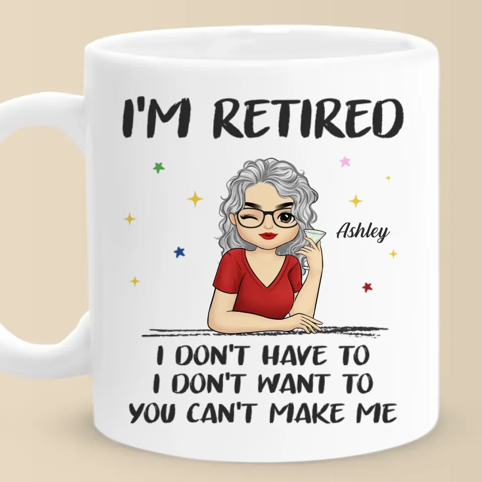 The Adventure Begins - Personalized Custom Mug - Appreciation, Retirement Gift For Coworkers, Work Friends, Colleagues, Family Members - Image 2
