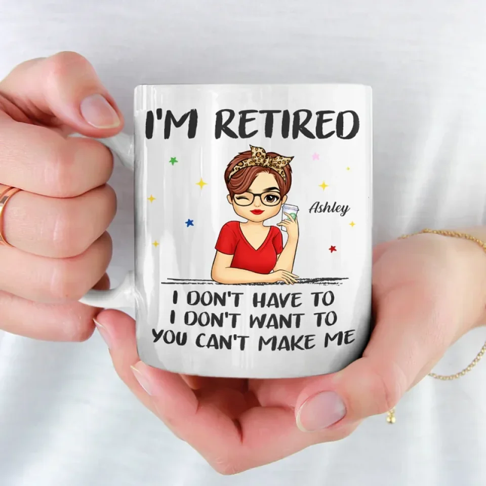 The Adventure Begins - Personalized Custom Mug - Appreciation, Retirement Gift For Coworkers, Work Friends, Colleagues, Family Members - Image 3