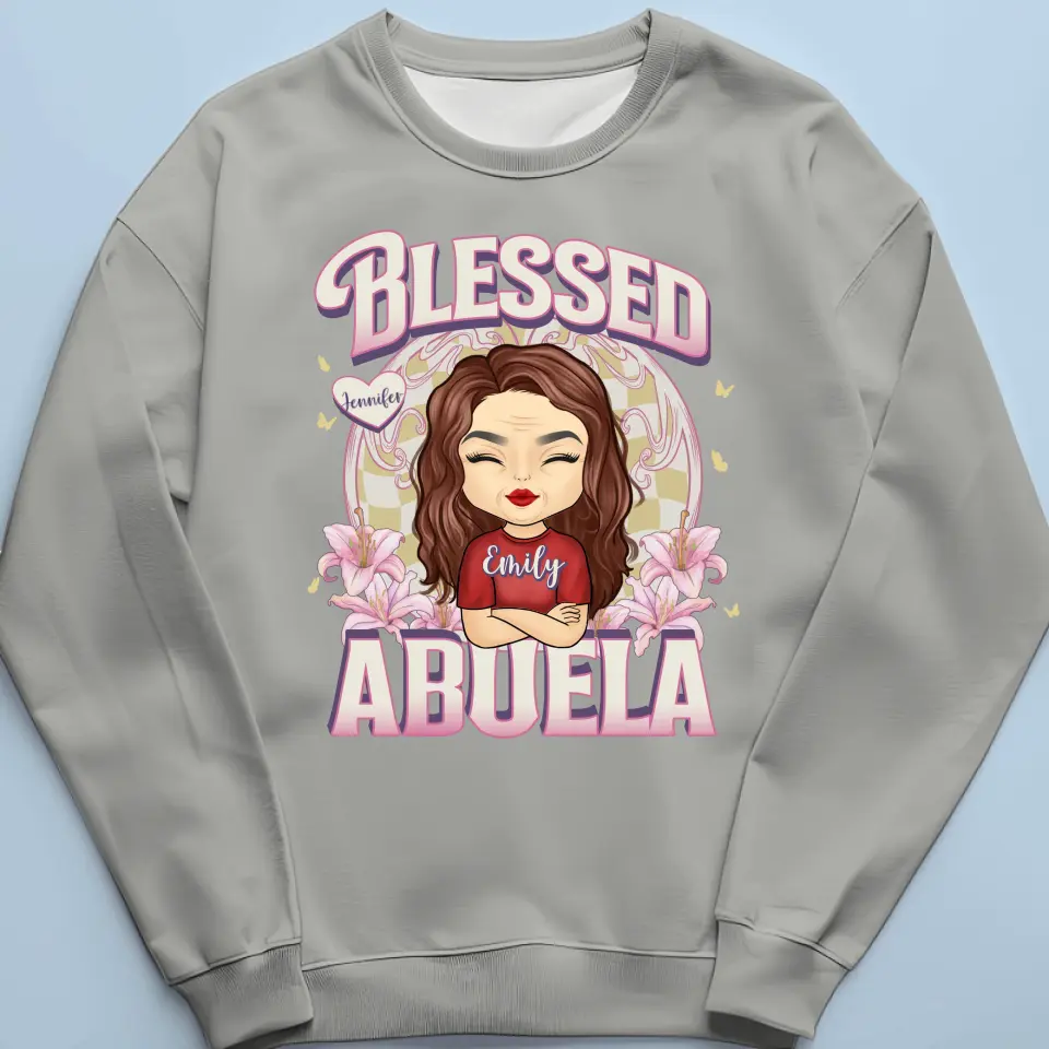 The Amazing Woman Is In Our Family - Family Personalized Custom Unisex T-shirt, Hoodie, Sweatshirt - Gift For Mom, Grandma - Image 6