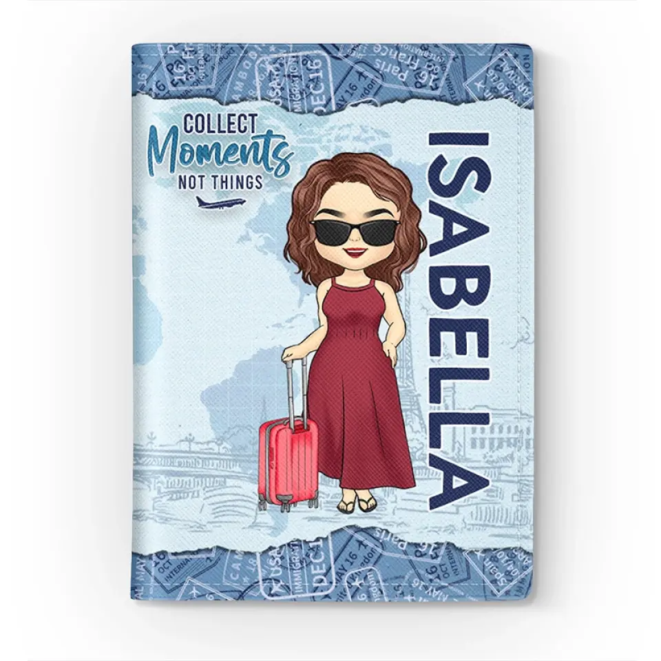 The Best Journey Takes You Home - Travel Personalized Custom Passport Cover, Passport Holder - Holiday Vacation Gift, Gift For Adventure Travel Lovers - Image 3