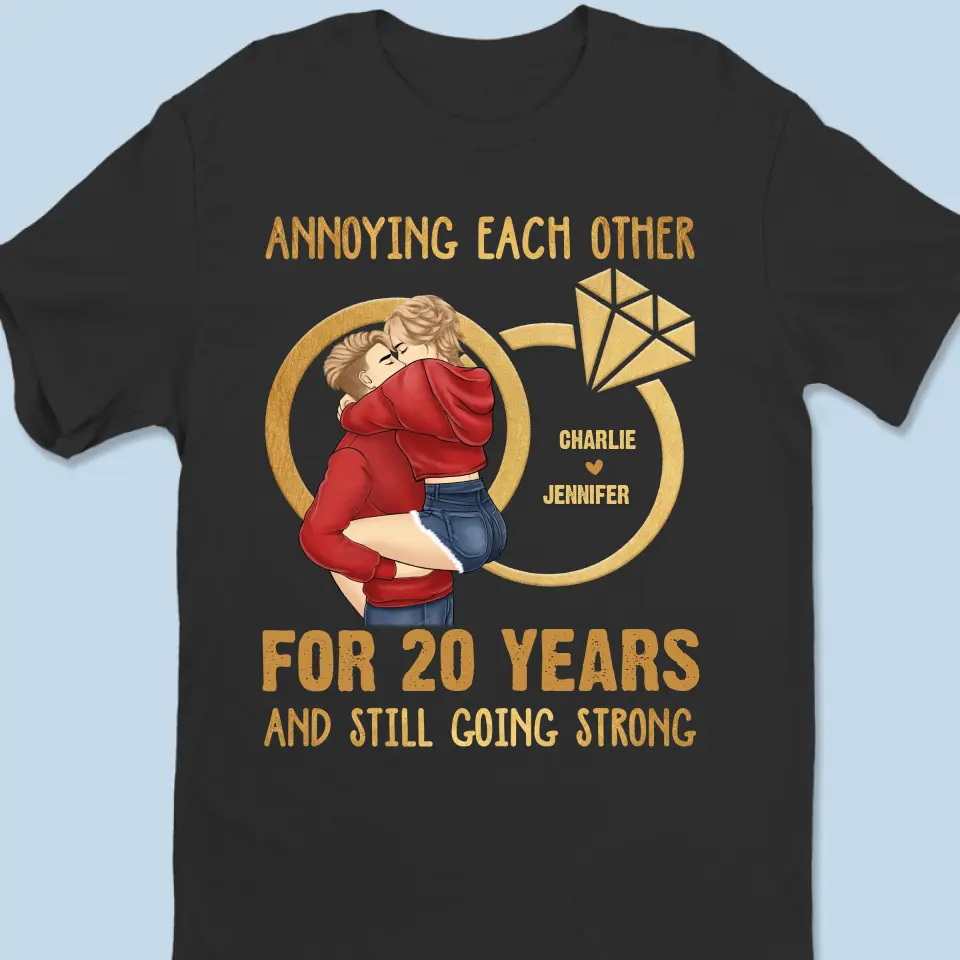 The Half-Life Of Love Is Forever - Couple Personalized Custom Unisex T-shirt, Hoodie, Sweatshirt - Gift For Husband Wife, Anniversary - Image 2