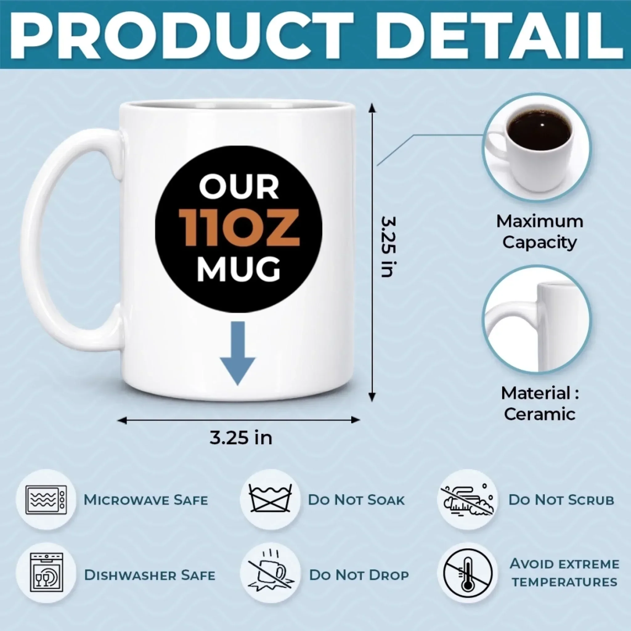 The Heart Of The Family, The glue That Holds Us Together - Family Personalized Custom 3D Inflated Effect Printed Mug - Gift For Mom, Grandma - Image 8