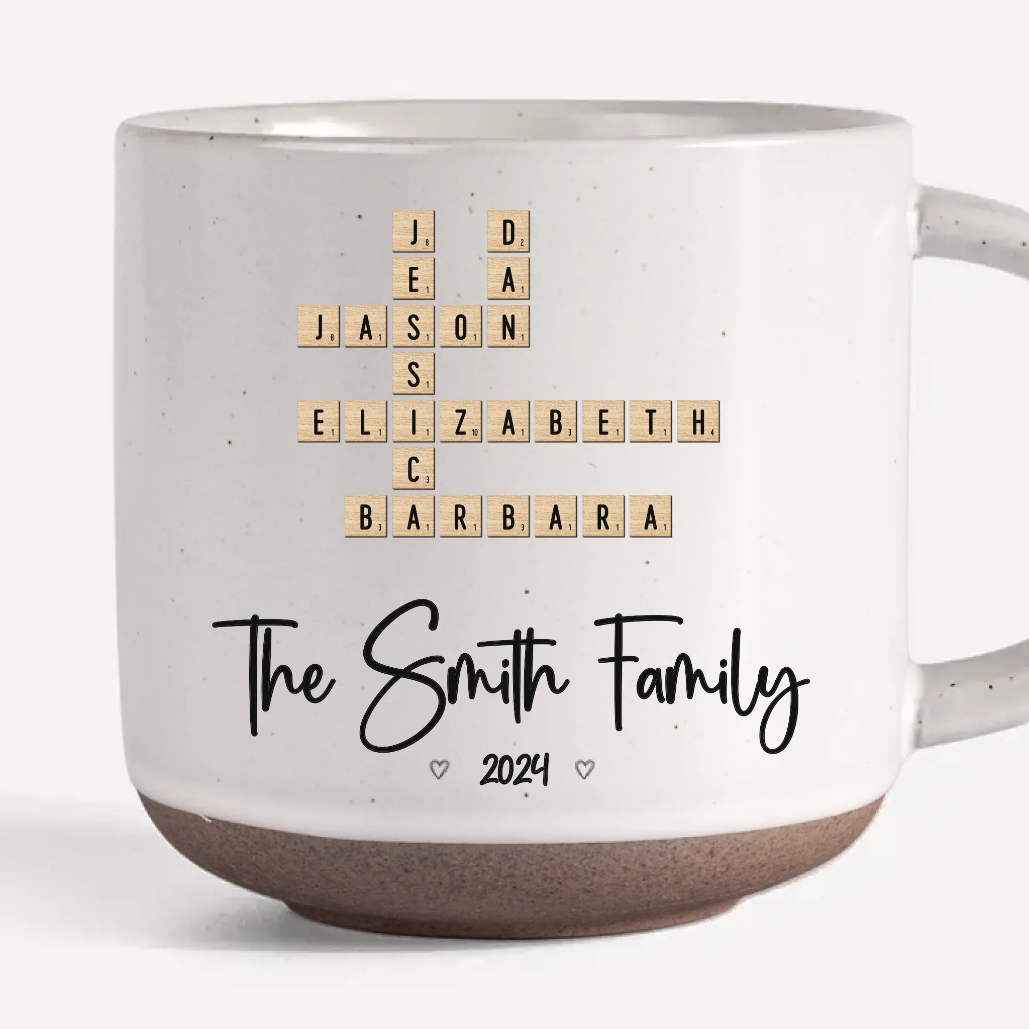 The Memories We Make With Our Family Are The Best - Family Personalized Custom Printed Pottery Mug - Christmas Gift For Family Members - Image 2
