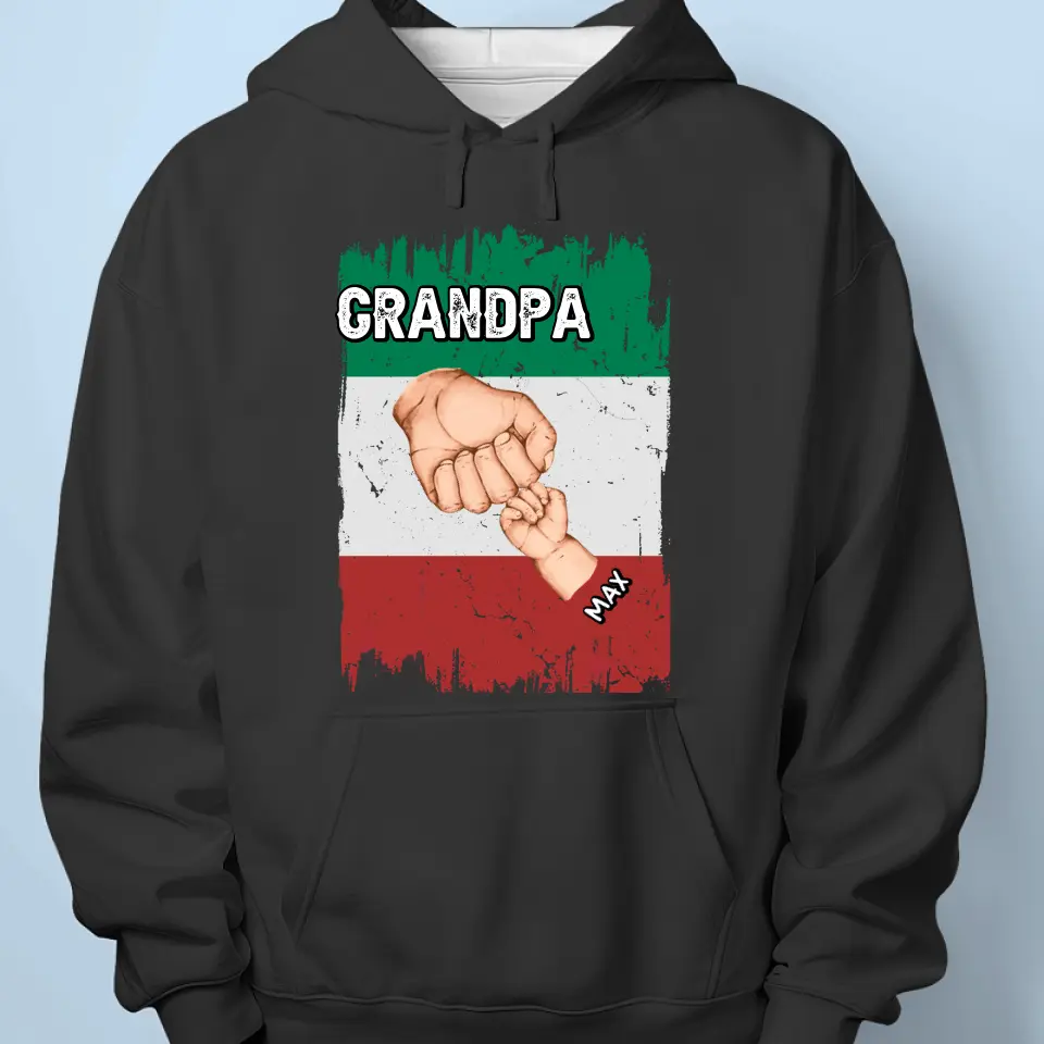 The Most Important Influence From My Childhood Was My Grandpa - Family Personalized Custom Unisex T-shirt, Hoodie, Sweatshirt - Father's Day, Gift For Dad, Grandpa - Image 5
