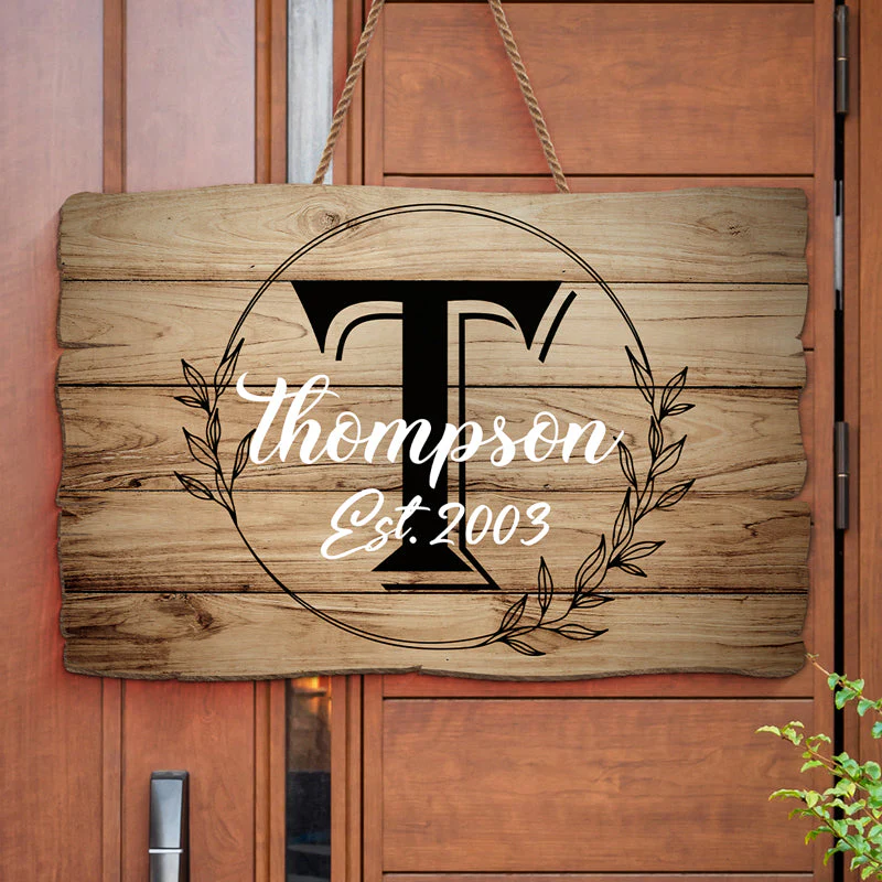 The Sweet Symphony Of Comfort - Family Personalized Custom Rectangle Shaped Home Decor Wood Sign - House Warming Gift For Family Members - Image 2