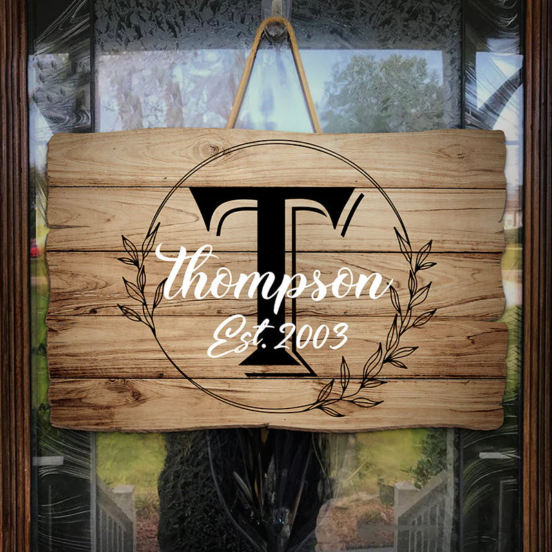 The Sweet Symphony Of Comfort - Family Personalized Custom Rectangle Shaped Home Decor Wood Sign - House Warming Gift For Family Members - Image 3