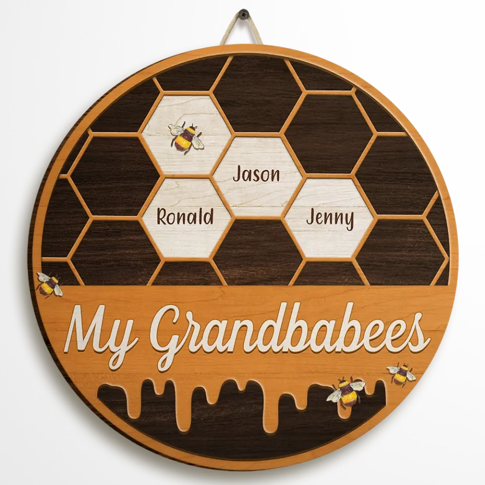 There's No Place Like Home Except Grandma's - Family Personalized Custom Home Decor Wood Sign - Mother's Day, House Warming Gift For Mom, Grandma - Image 3