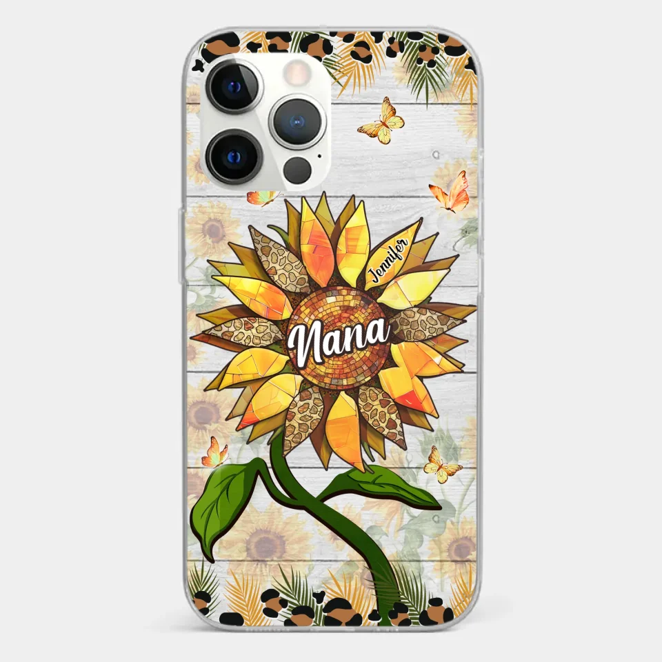 To The Wonderful Woman - Family Personalized Custom Clear Phone Case - Gift For Mom, Grandma - Image 15