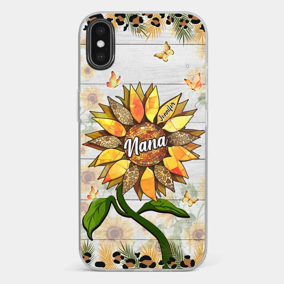 To The Wonderful Woman - Family Personalized Custom Clear Phone Case - Gift For Mom, Grandma - Image 31