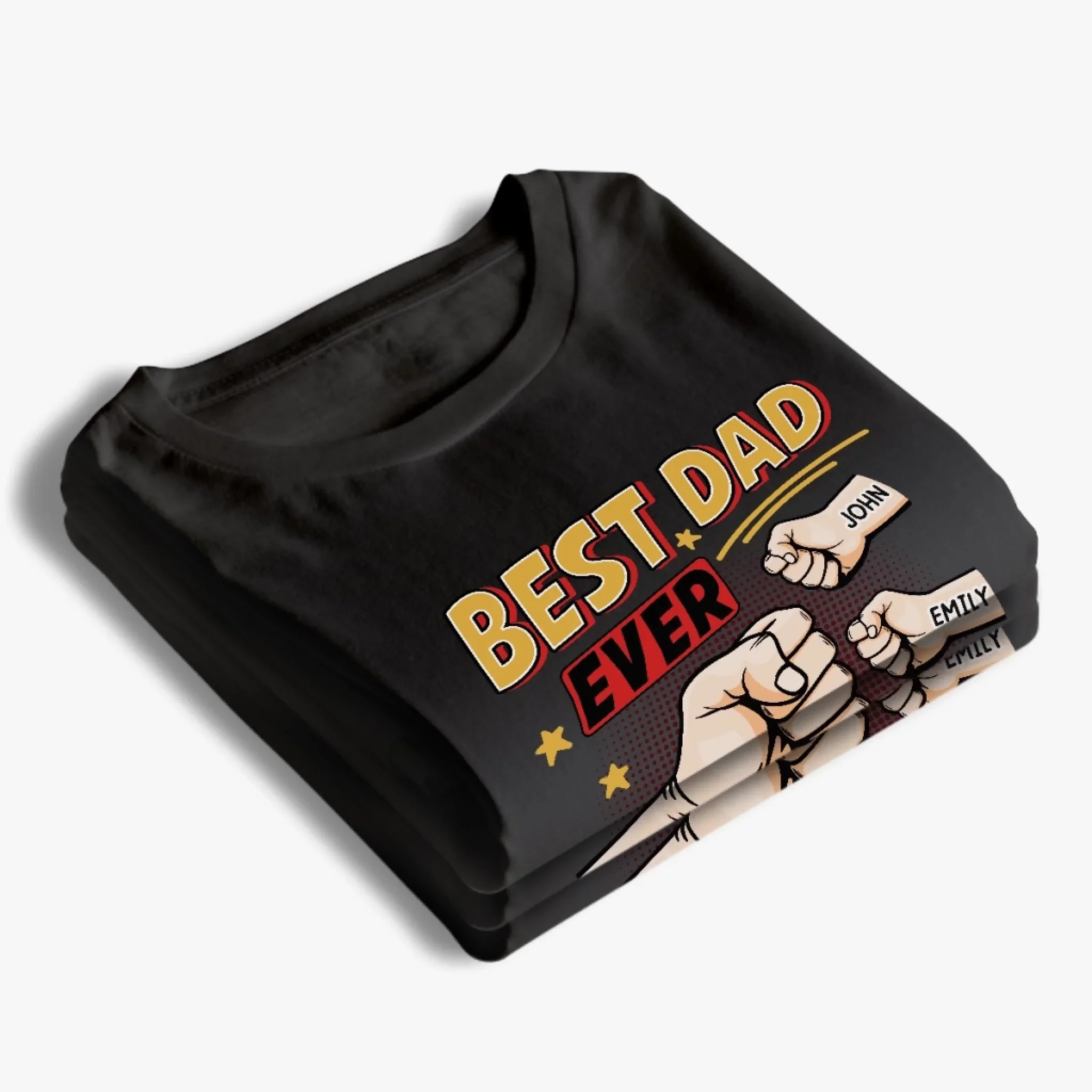 To Who We Love The Most - Family Personalized Custom Unisex T-shirt, Premium T-shirt, Hoodie - Father's Day, Gift For Dad, Grandpa - Image 4