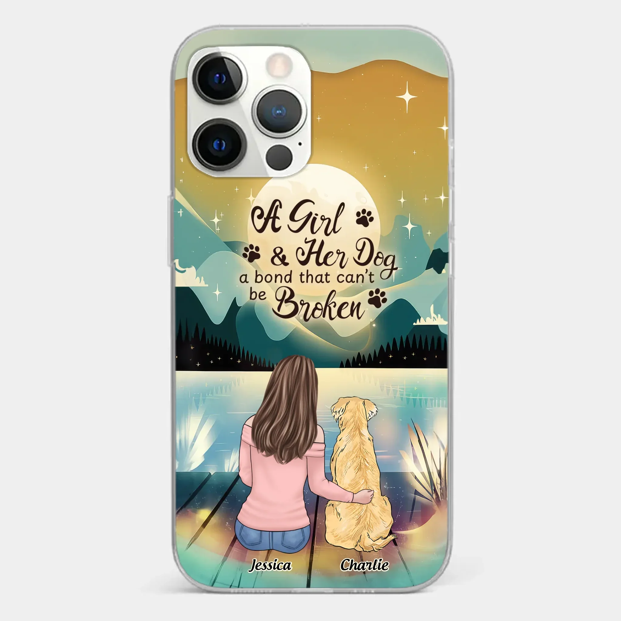 Unconditional Fur-love - Dog Personalized Custom Clear Phone Case - Gift For Pet Owners, Pet Lovers - Image 12