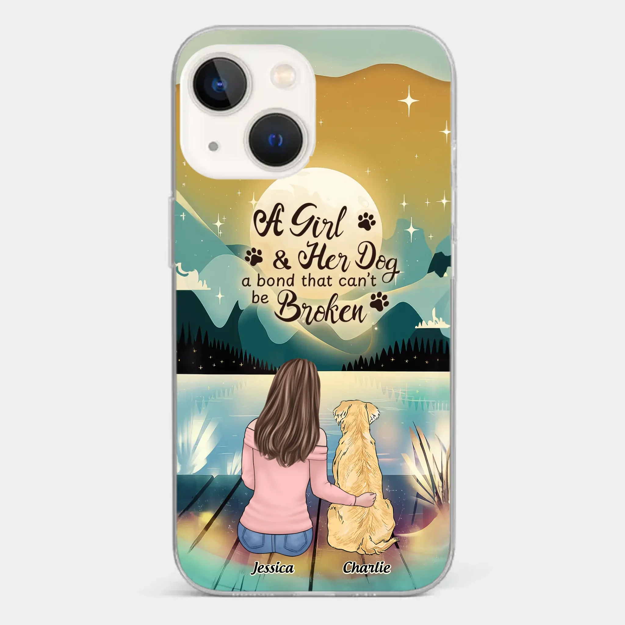 Unconditional Fur-love - Dog Personalized Custom Clear Phone Case - Gift For Pet Owners, Pet Lovers - Image 13