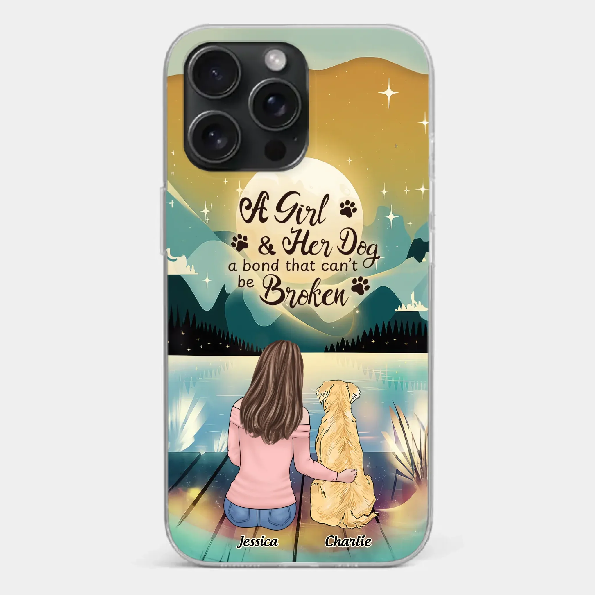 Unconditional Fur-love - Dog Personalized Custom Clear Phone Case - Gift For Pet Owners, Pet Lovers - Image 22