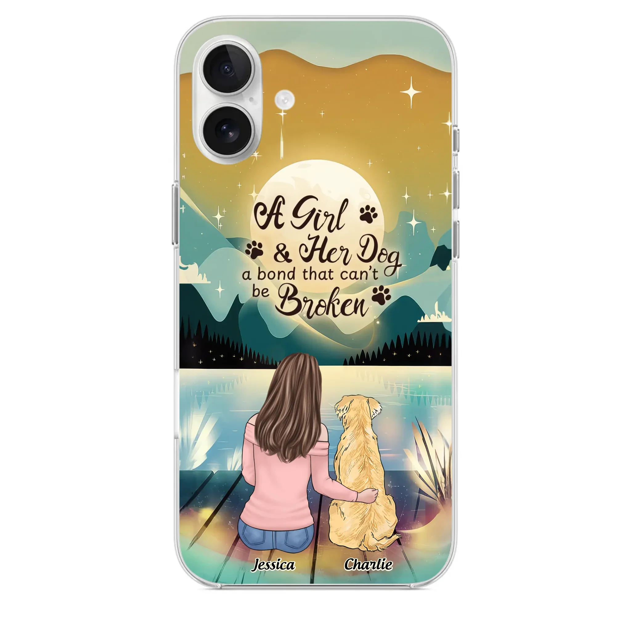 Unconditional Fur-love - Dog Personalized Custom Clear Phone Case - Gift For Pet Owners, Pet Lovers - Image 29